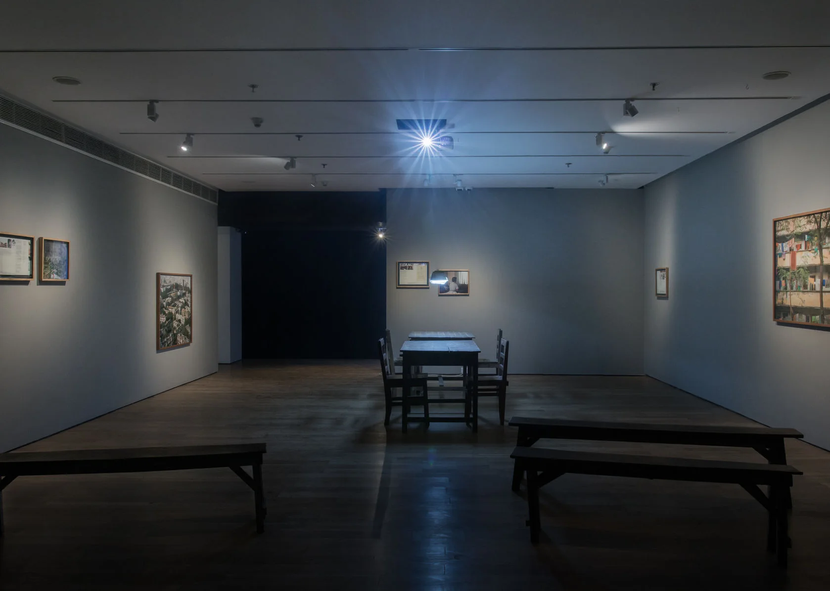 Installation view of Age of Saturn