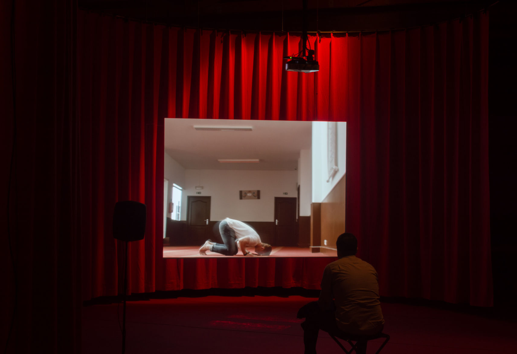 Installation view of Augustijn