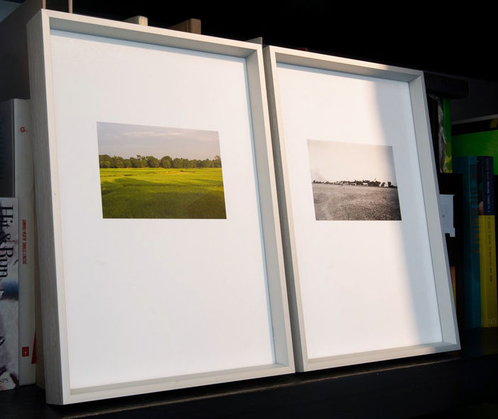 Framed photograph titled Rope and Chains