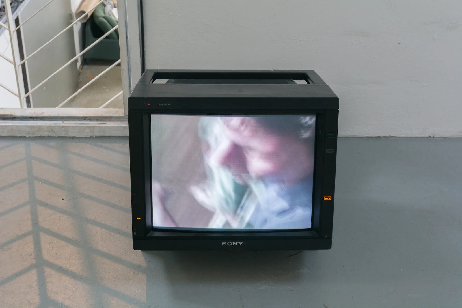 Film (#1047) playing on a Hantarex monitor