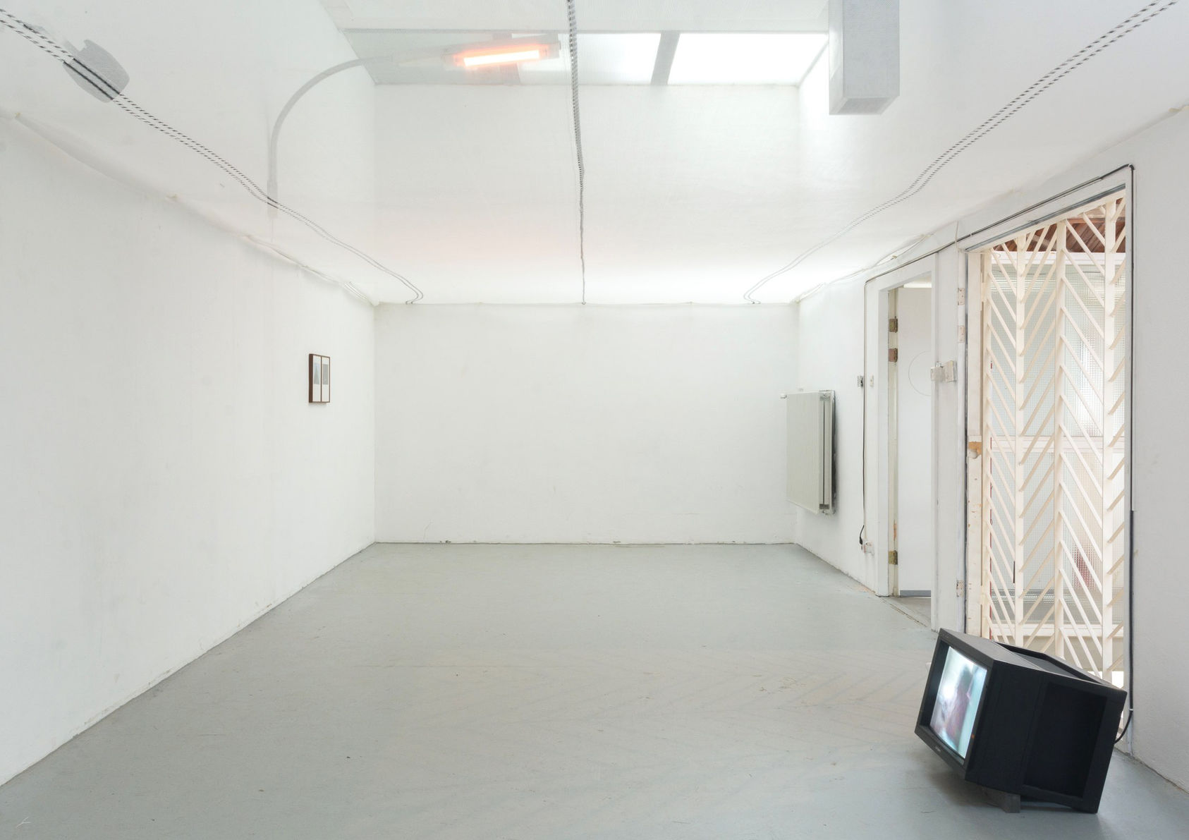 Installation view of the first floor