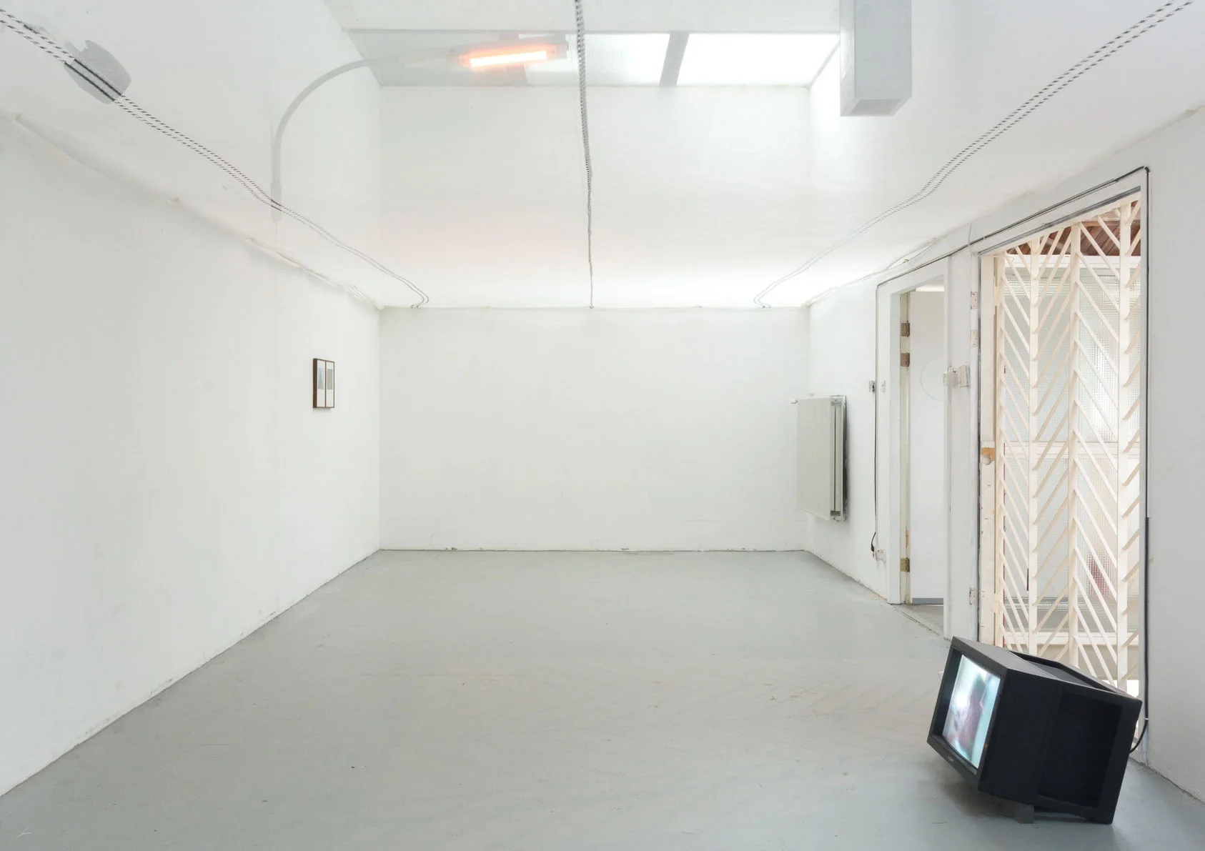Installation view of the first floor