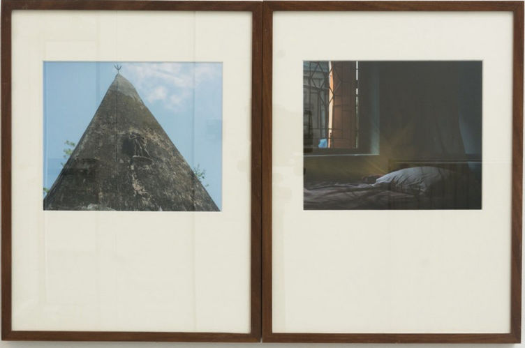 Pair of framed photographs