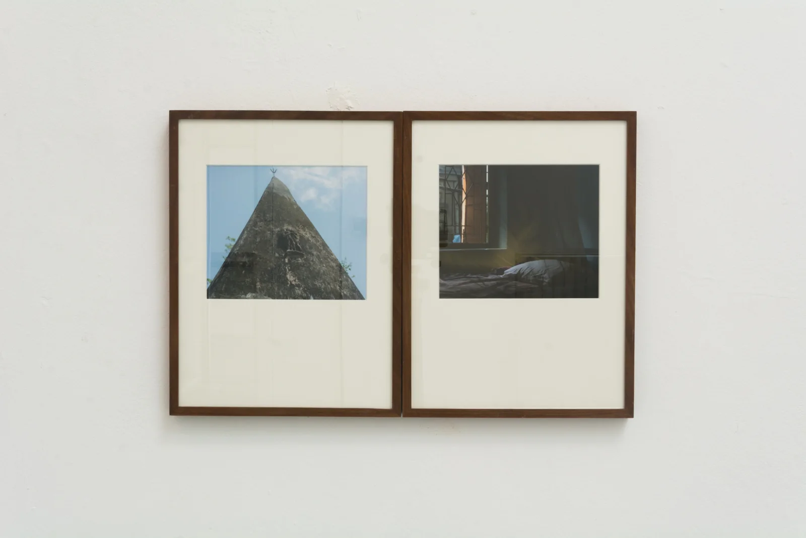 Pair of framed photographs
