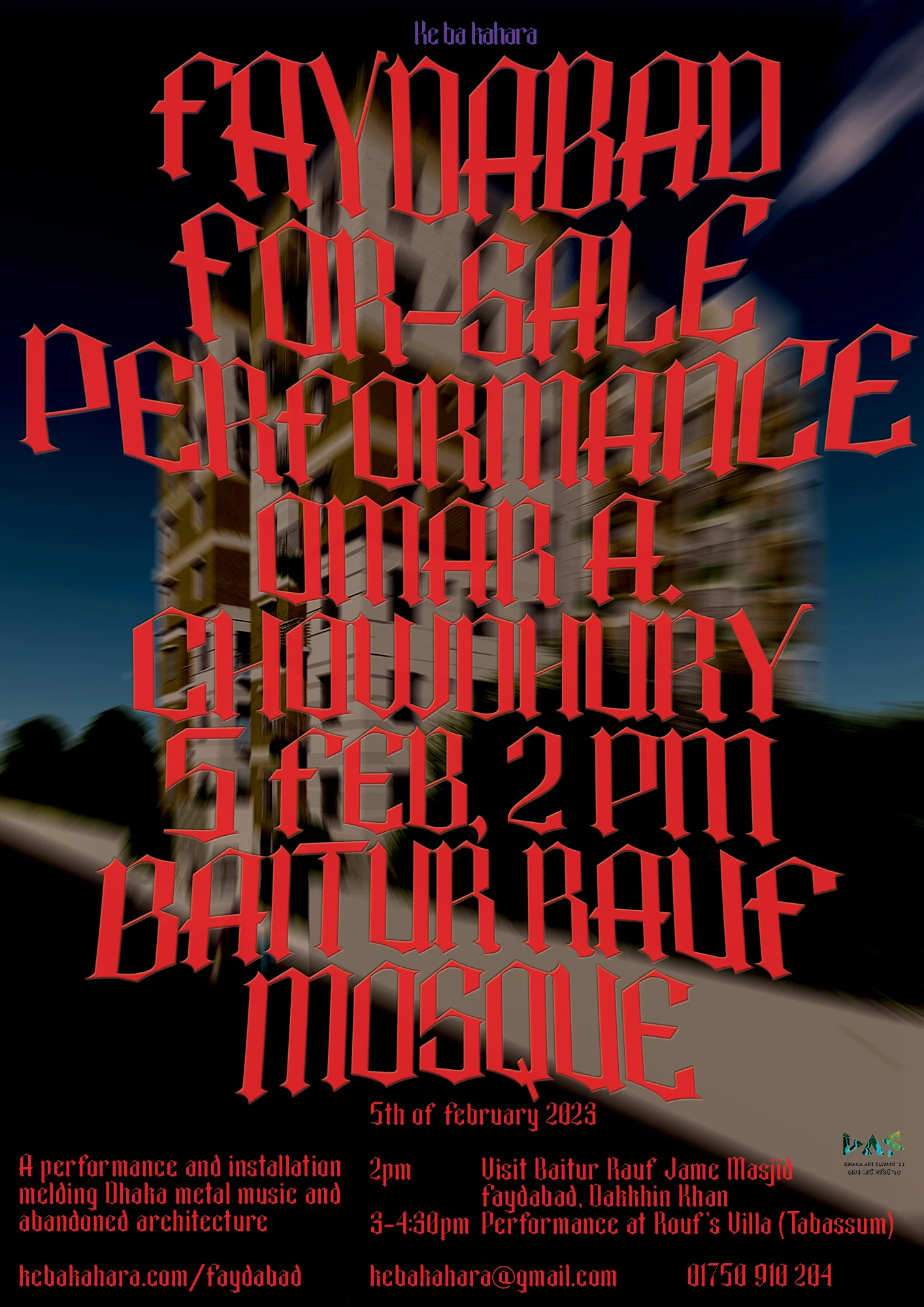 Poster for Faydabad For-Sale